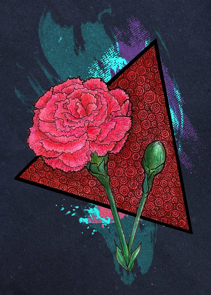 Red Carnation Dark