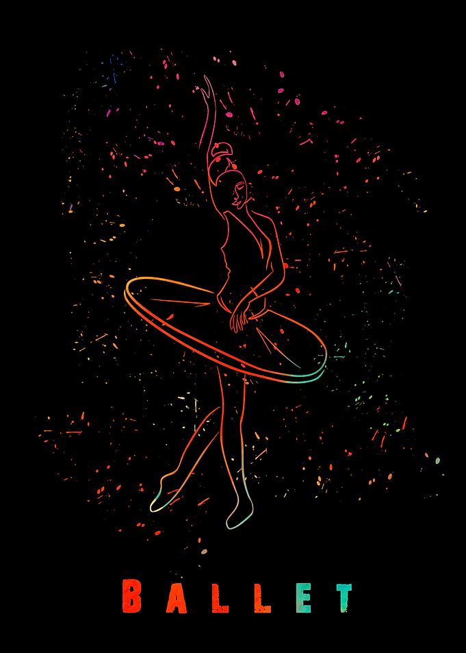 Ballet Dance Colorful