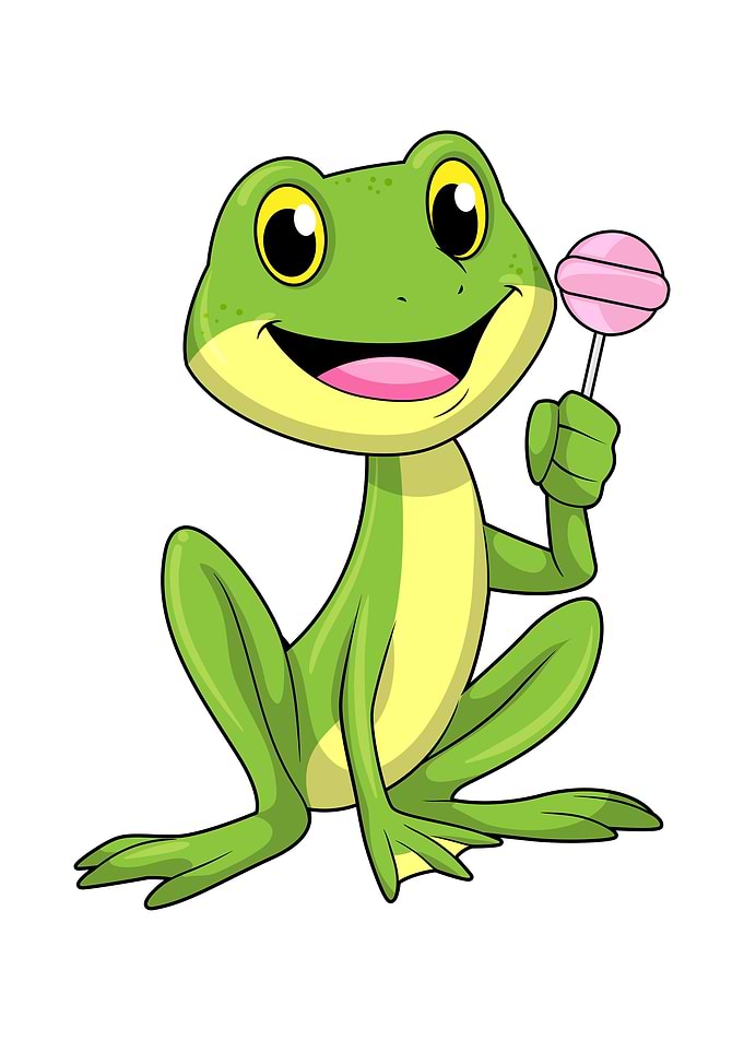 Frog Lollipop