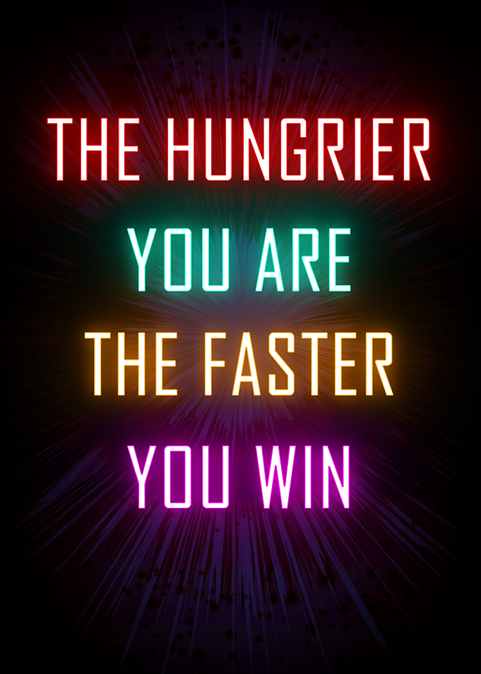 The faster you win