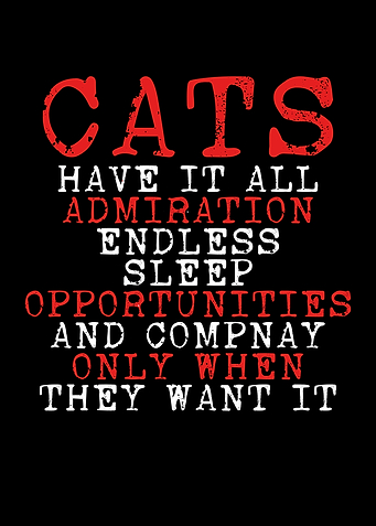 Cats have it all admiratio