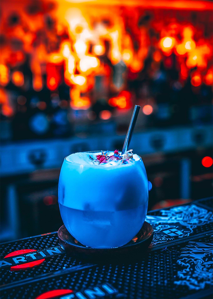 Black Light Fruit Cocktail