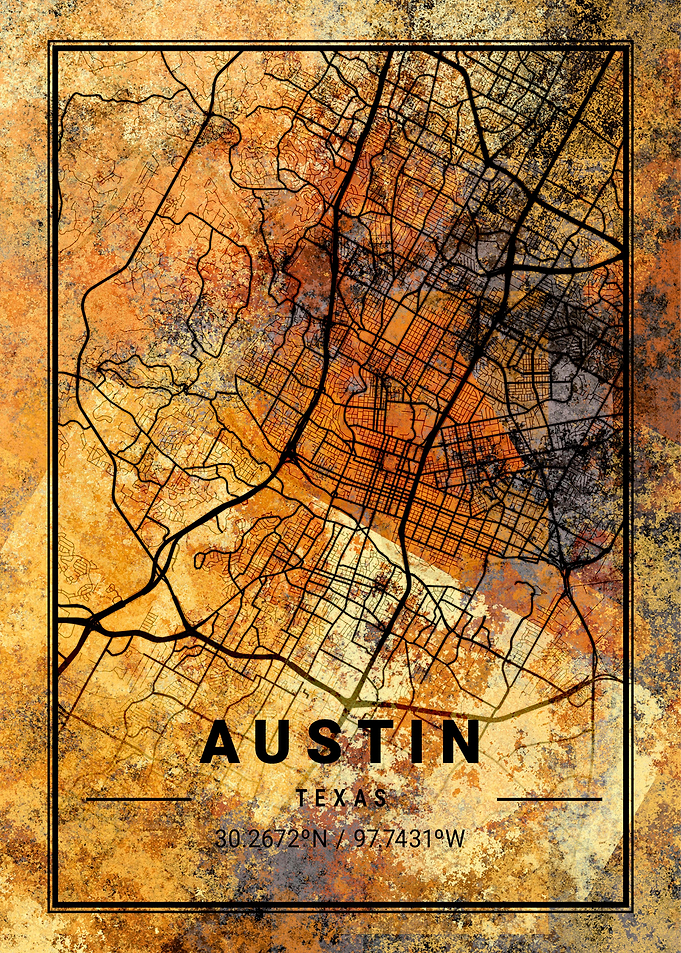 Austin Texas Map