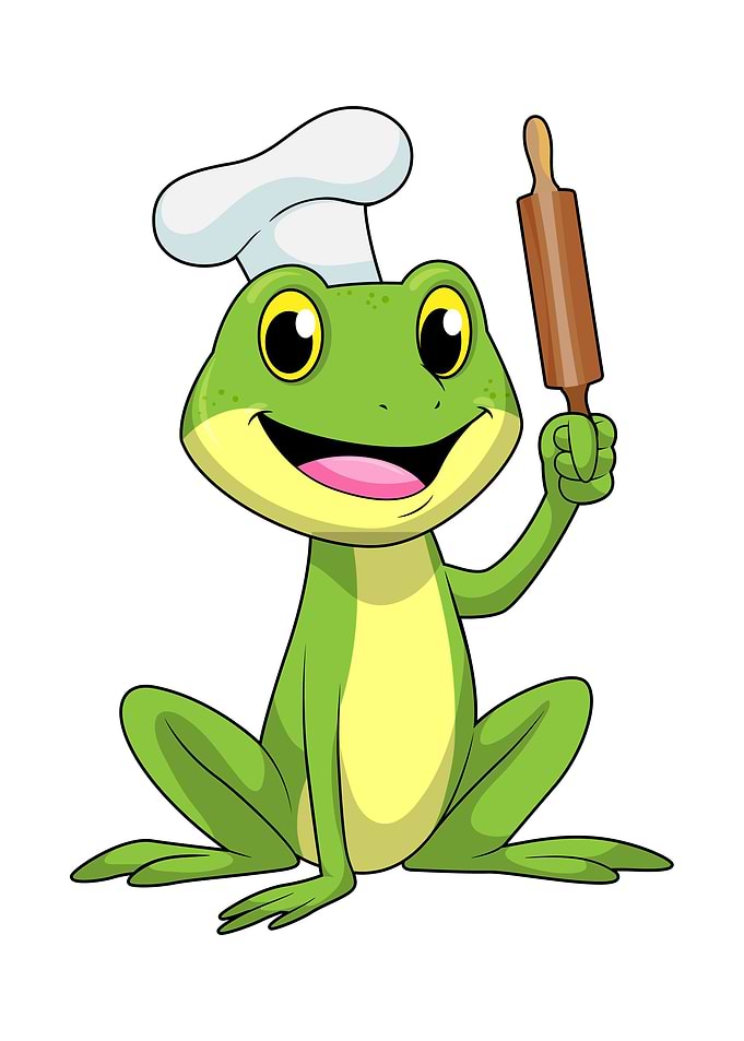 Frog Baker Rolling pin