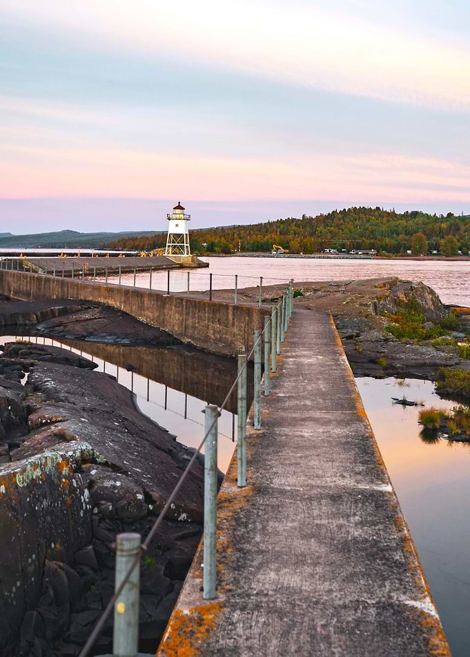 Lake Superior Sunrise View