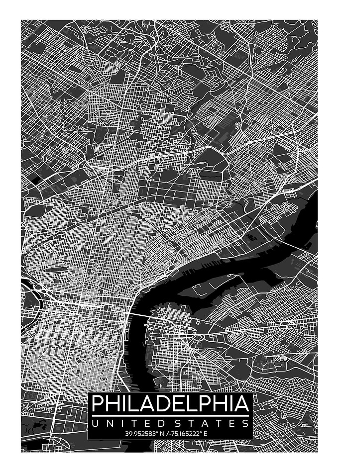 Philadelphia Street Map