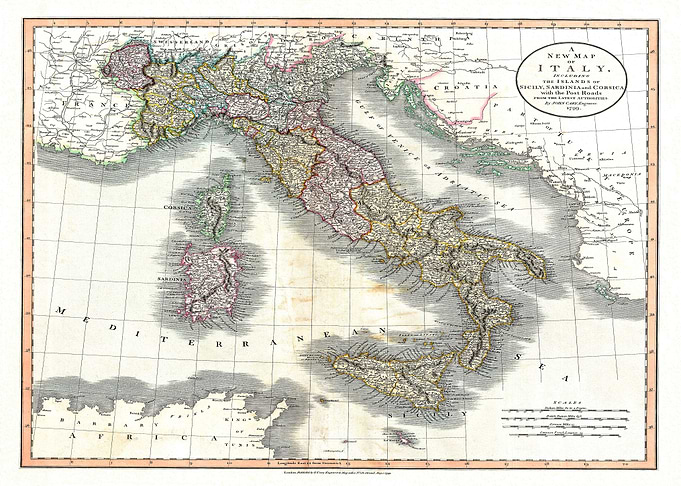 italy map