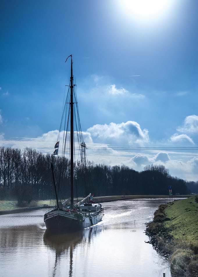 Beautiful to sail