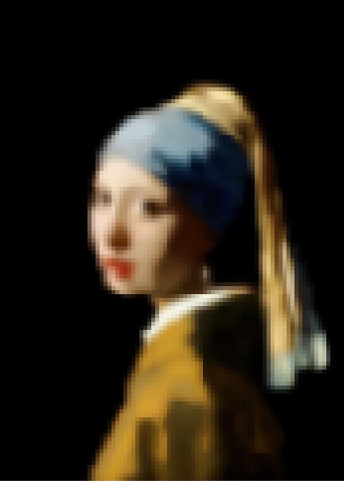 Pixel art grl with pearl e