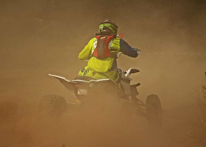 In the dust trail