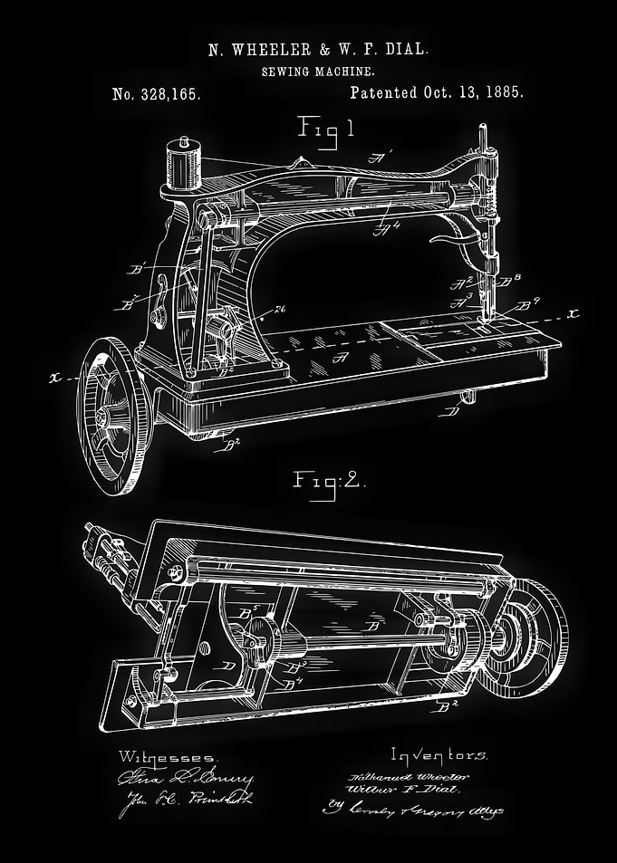Sewing Machine Patent