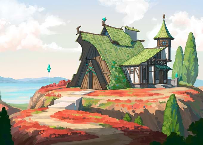 Fantasy landscape