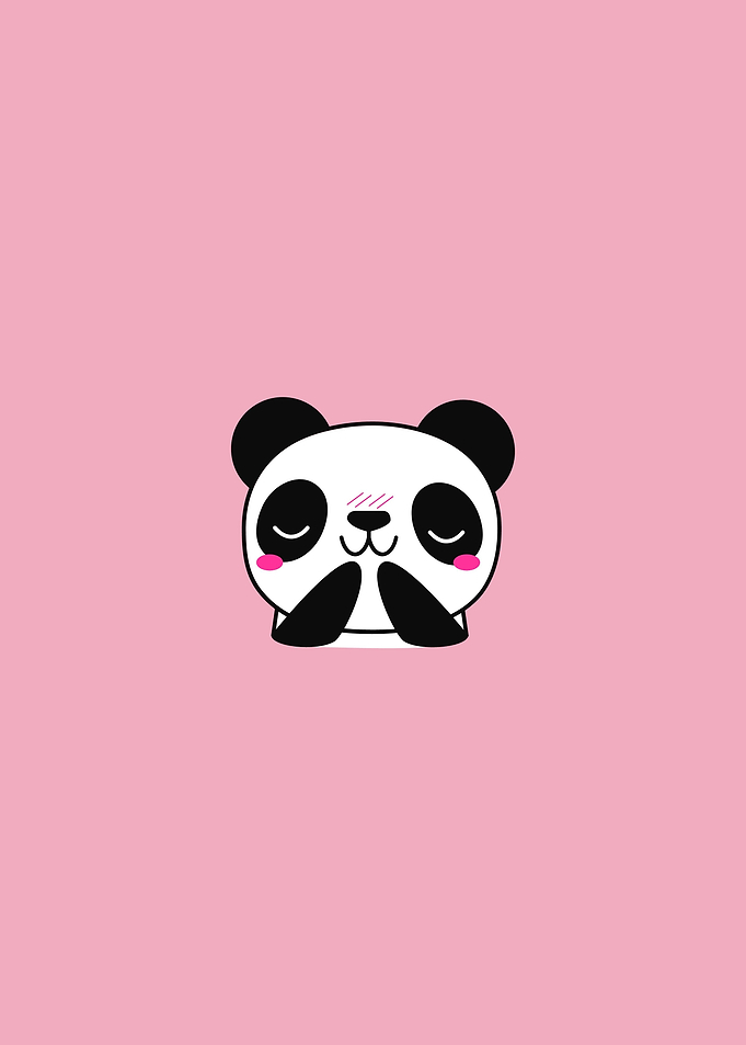 Kawaii Cartoon Panda