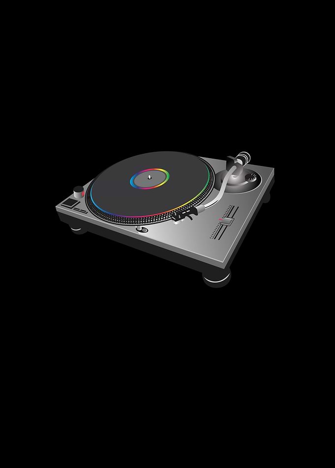 No Dj No Party Turntable
