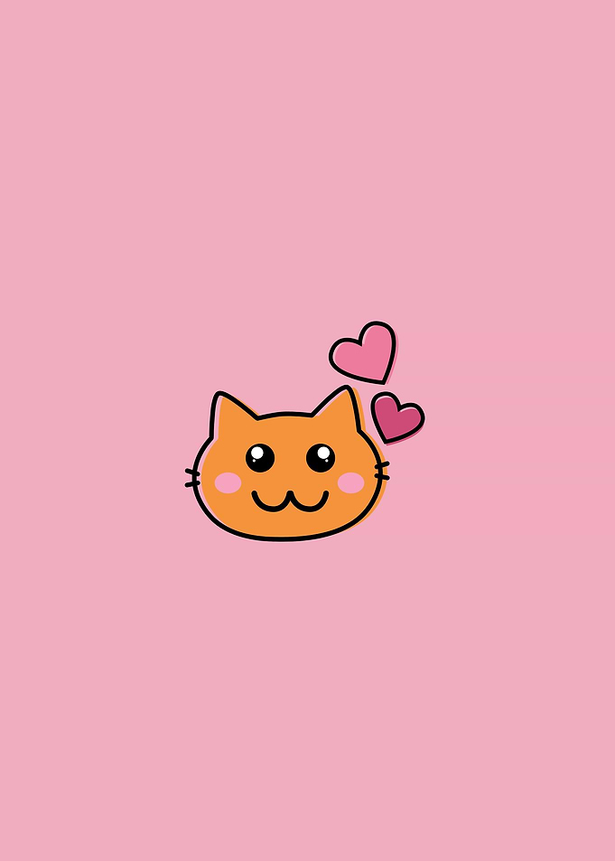 Kawaii Cartoon Cat