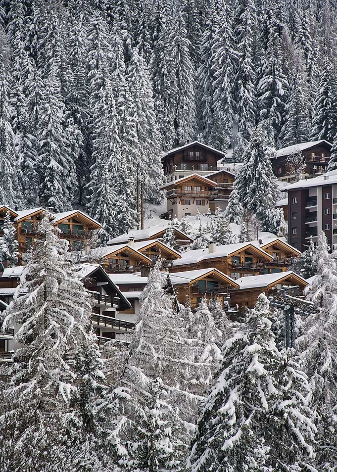 Resort surrounded