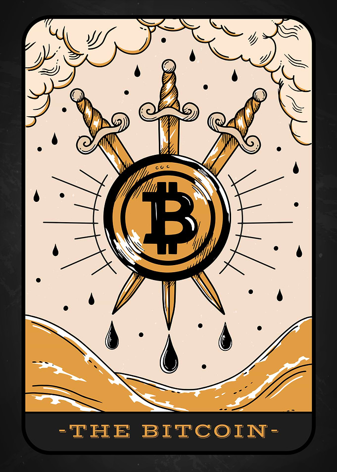 Bitcoin Tarot Card