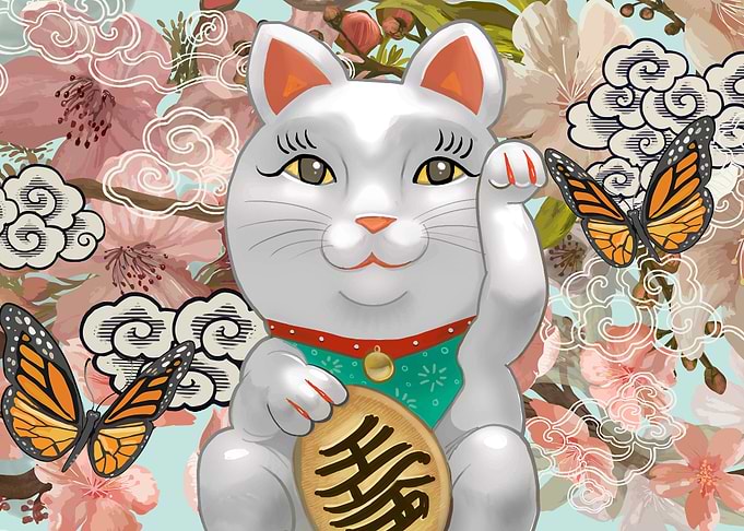 Japanese Maneki Neko