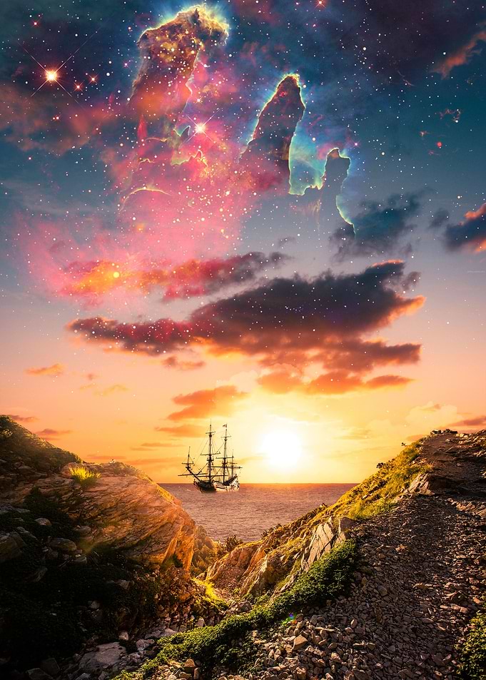 Distant Ship