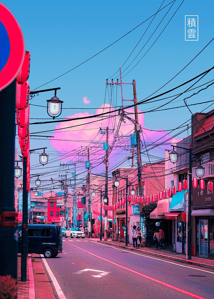 Cumulus in Kamakura