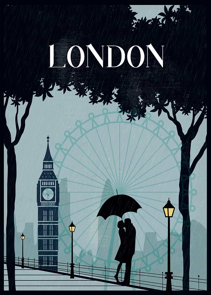 London vintage travel