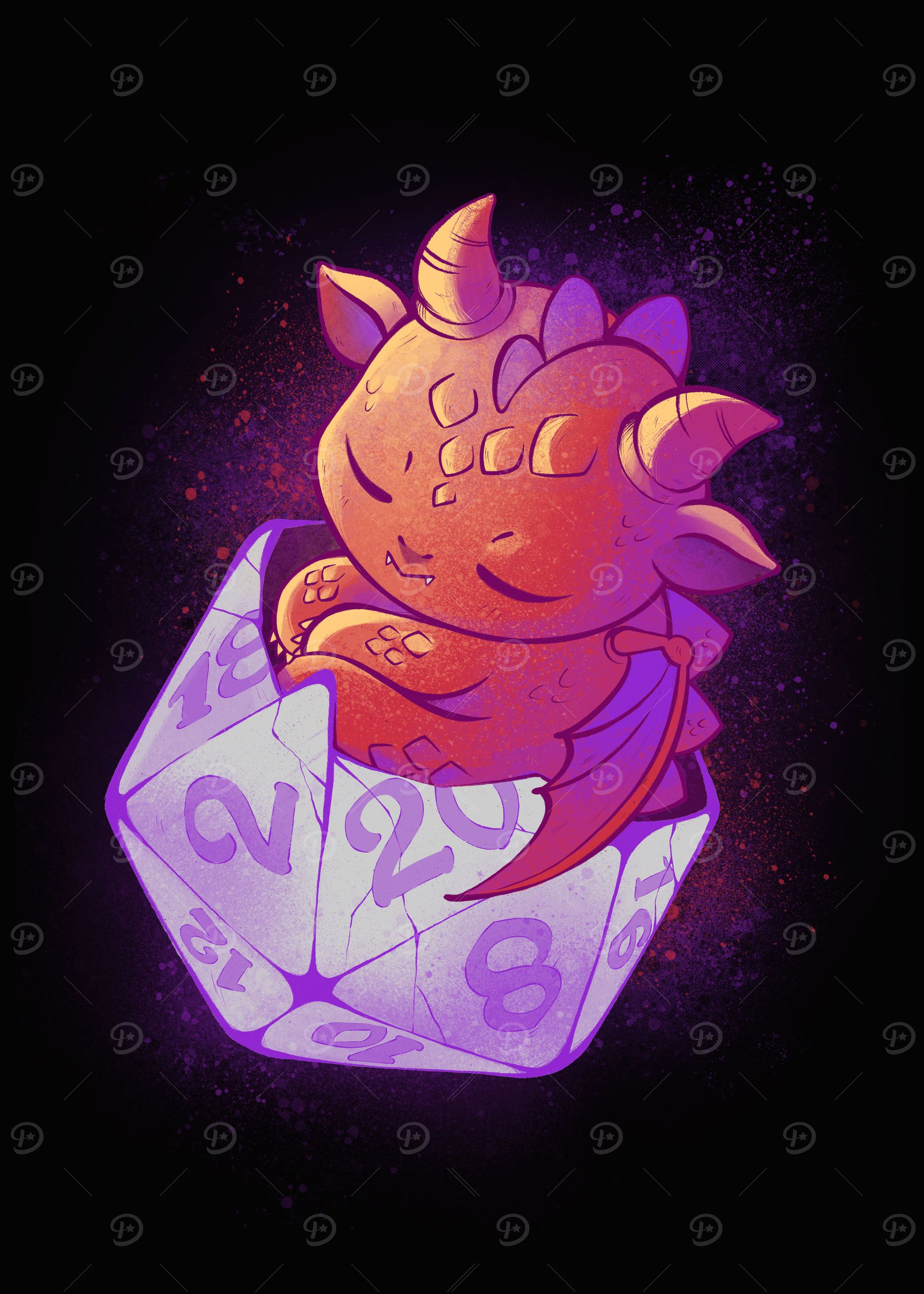Dragon dice egg