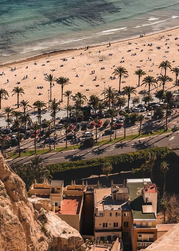 The beach of Alicante