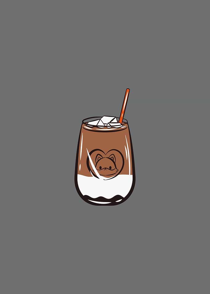 Kawaii Cartoon Milkshake