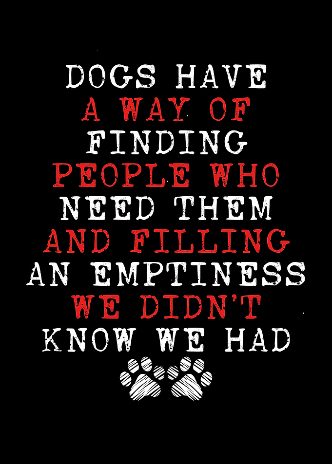 Dogs have a way