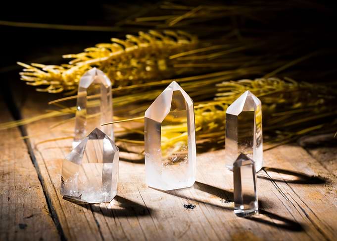 crystal quartz stone