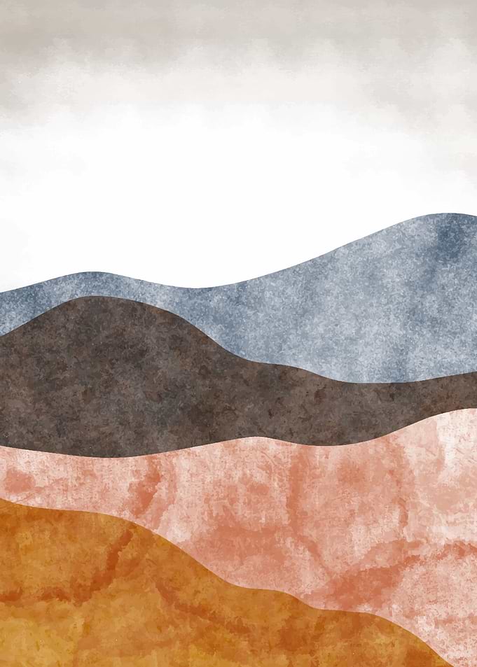 Abstract mountain