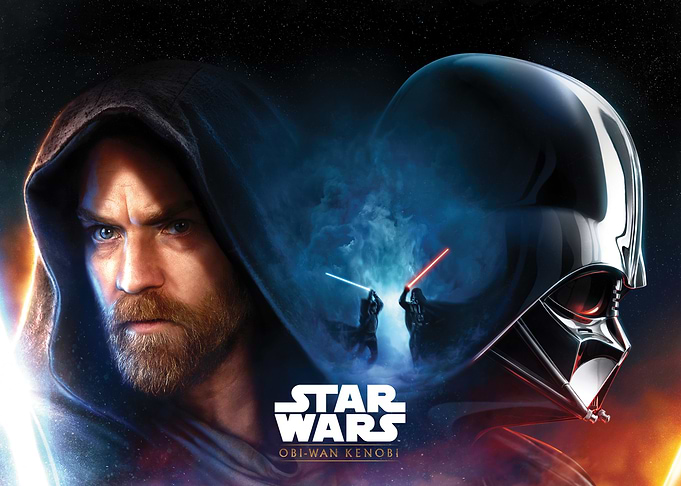 Obi-Wan Kenobi with logo