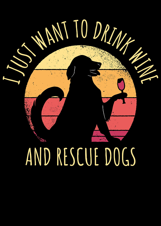 Drink Wine Rescue Dogs