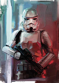 Stormtrooper watercolor
