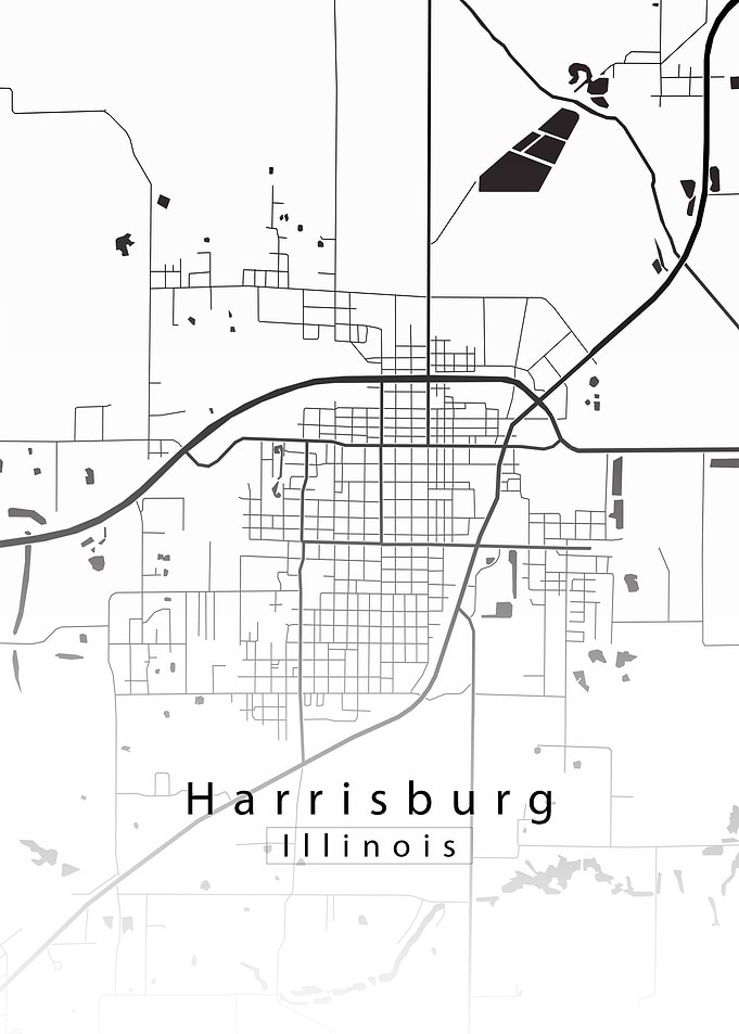 Harrisburg City Map