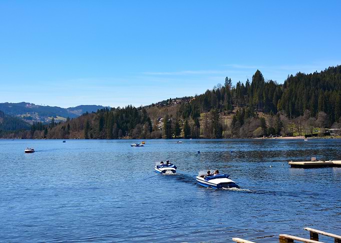 Titisee lake in Germany
