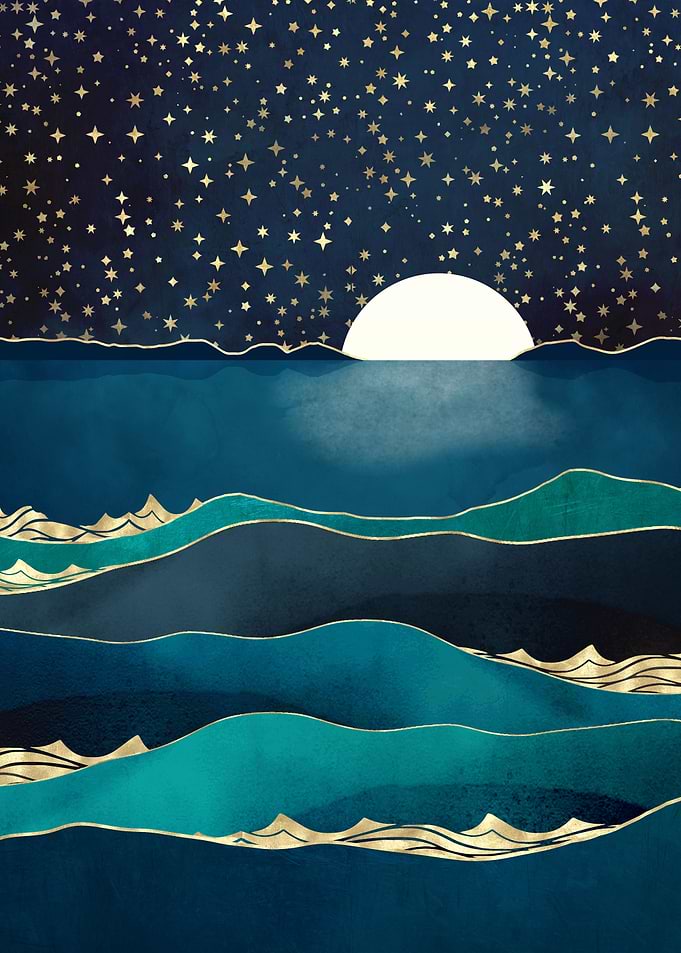 Moonlit Stars