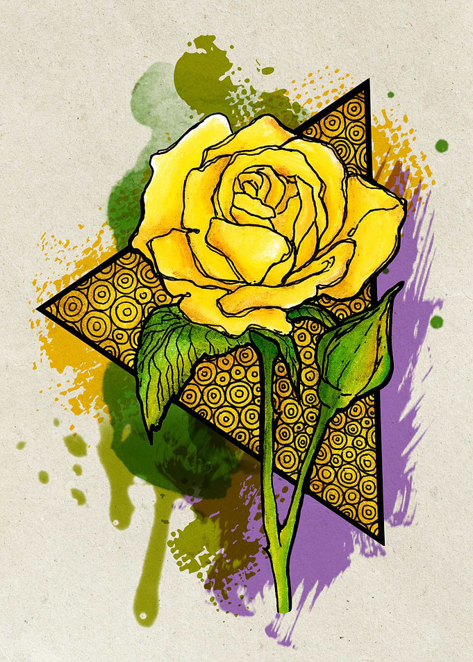 Yellow Rose Light