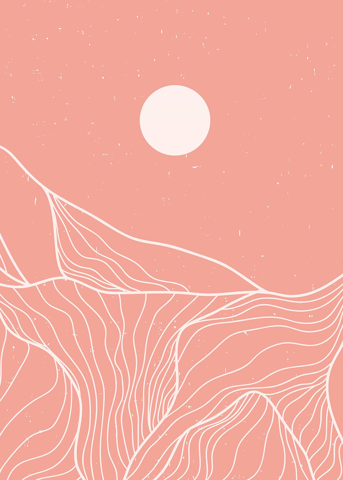 MOUNTAI LINE ART