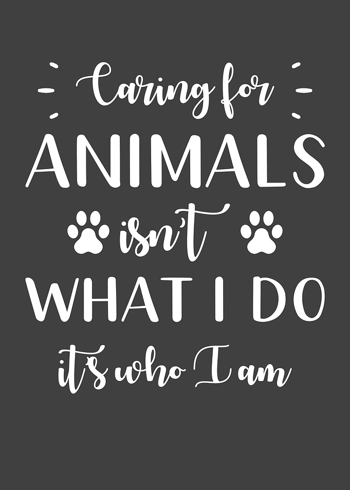 Caring for Animals isnt