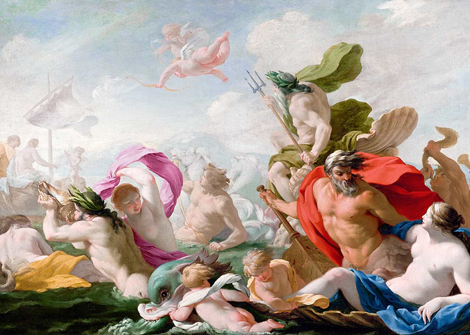 Greek gods Eustache Sueur