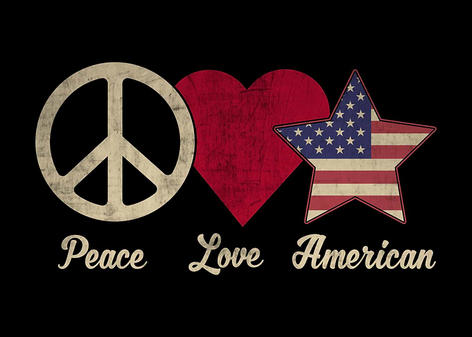 USA Patriotic Love America