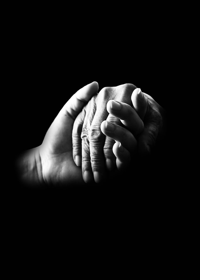My hand in yours