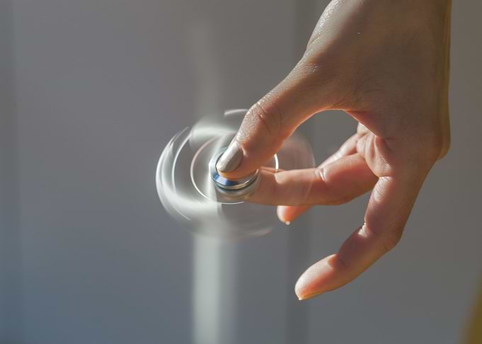 On the tips of your finger