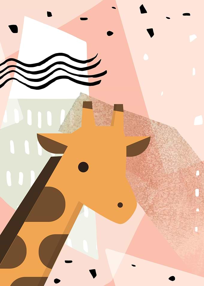Giraffe Abstarct
