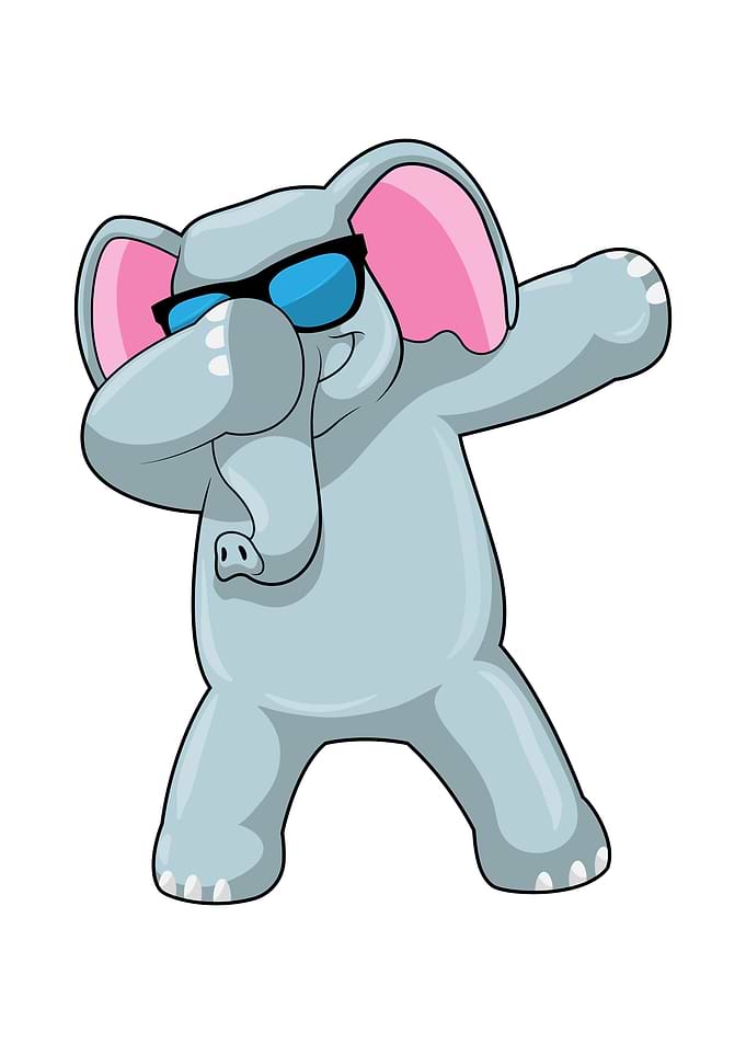 Elephant Hip Hop Dance Dab
