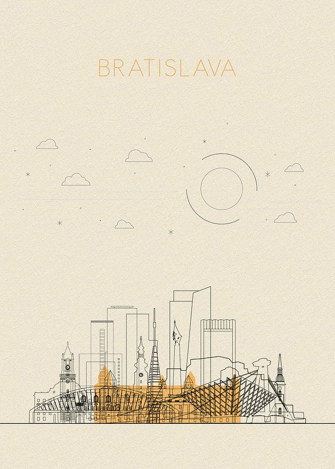 Bratislava Skyline