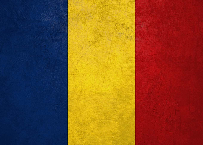 Flag of Chad on Wall