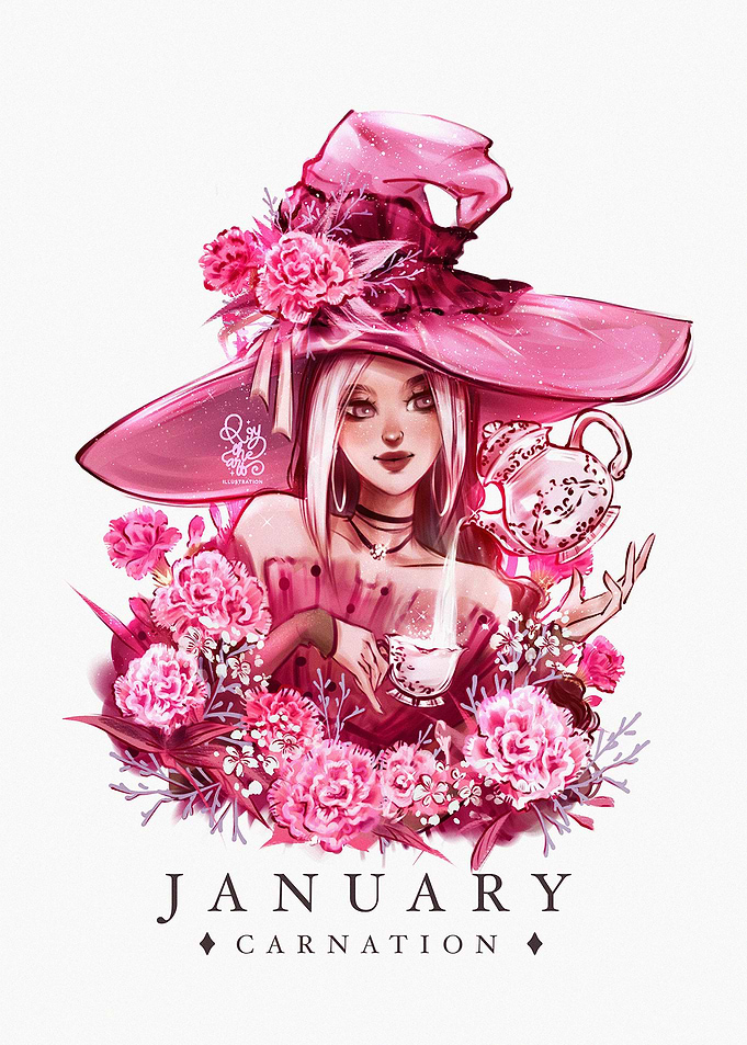 January Carnation