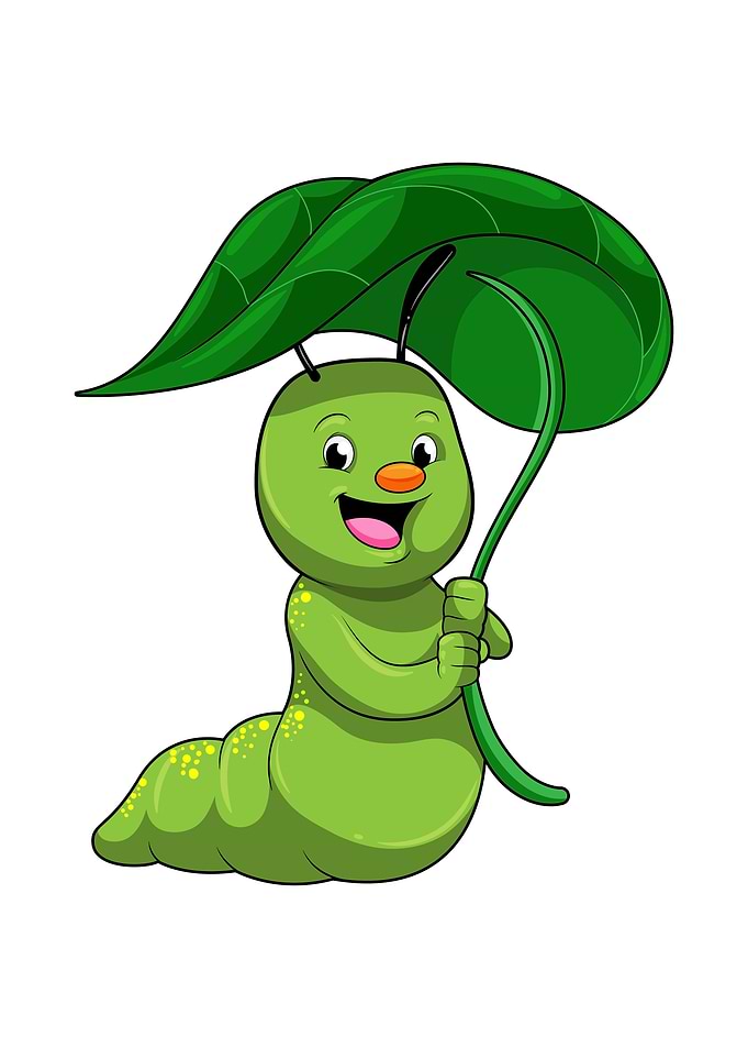 Caterpillar Leaf Sunshade
